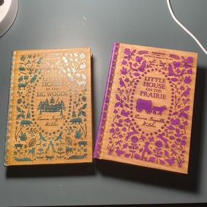 Little House on the Prairie and Little House in the Big Woods Books